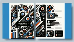 Modern Company Profile Design Unleashing Creativity